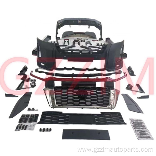 Patrol front bar rear bumper with grille bodykit